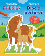 Paarden prikblok / Chevaux bloc à perforer - (ISBN 9789044759105)
