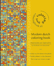 Modern dutch coloring book - Saskia Vis (ISBN 9789082533712)