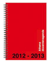 Athena docenten agenda 2012-2013 - (ISBN 9789061094449)