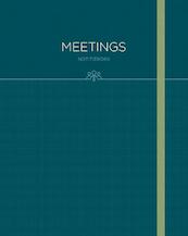 Notitieboek - Meetings - (ISBN 9789044748451)