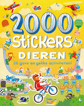 2000 stickers Dieren - (ISBN 9781527019706)