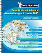 Atlas Michelin Groot Brittannie Ierland 2013 - (ISBN 9782067174221)