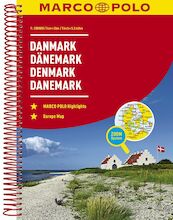 MARCO POLO Reiseatlas Dänemark 1:200 000 - (ISBN 9783829736824)