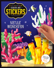 Kleuren met stickers - Natuurwonderen - (ISBN 9789463543187)