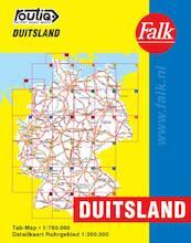 Routiq Duitsland tab map - (ISBN 9789028715660)