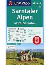 Sarntaler Alpen, Monti Sarentini 1:25 000 - Kompass-Karten Gmbh (ISBN 9783990447253)