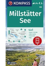Millstätter See 1:25 000 - Kompass-Karten Gmbh (ISBN 9783990447178)