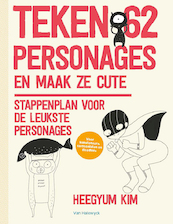 Teken 62 personages en maak ze cute - Kim Heeguym (ISBN 9789463831468)