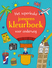 Het superleuke jongenskleurboek voor onderweg - (ISBN 9789044757552)