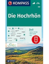 KOMPASS Wanderkarte Die Hochrhön - KOMPASS-Karten GmbH (ISBN 9783990449158)