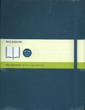 Moleskine Classic Colored Notebook, Extra Large, Plain, Underwater Blue - (ISBN 9788867323838)
