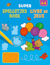 Super spelletjesboek (4-6 j.) / Super livre de jeux (4-6 a.) - ZNU (ISBN 9789044757224)