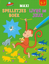 Maxi spelletjesboek (5-7 j.) / Maxi livre de jeux (5-7 a.) - ZNU (ISBN 9789044757231)