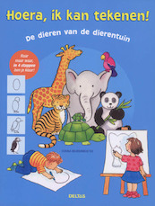 Hoera ik kan tekenen ! De dieren van de dierentuin - Corina Beurenmeister (ISBN 9789044719505)