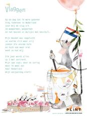 Plint poëzieposter 'Vlaggen' Ank Mooren en Ruth Hengeveld - Ank Mooren (ISBN 9789059306899)