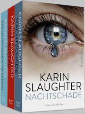 Pakket - Nachtschade ; Zoenoffer ; Een lichte koude huivering - Karin Slaughter (ISBN 9789402704624)