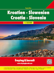 Kroatien / Slowenien 1 : 150 000. Superatlas - (ISBN 9783707904239)