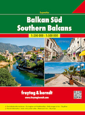 Balkan Süd - Serbien - Montenegro - Kosovo - Mazedonien - Albanien 1 : 200 000 / 1 : 500 000 - (ISBN 9783707914207)