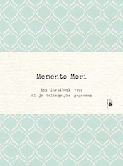 Memento Mori - (ISBN 9789045323817)