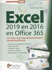 Computergids Excel 2019 en 2016 en Office 365 - Studio Visual Steps (ISBN 9789059055858)