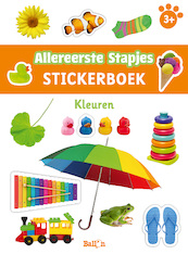 Stickerboek kleuren 3+ - (ISBN 9789403221878)