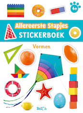 Stickerboek vormen 4+ - (ISBN 9789403221885)