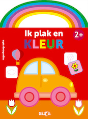 Ik plak en kleur 2+ (auto rood) - (ISBN 9789403210865)