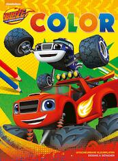 Blaze and The Monster Machines Color - (ISBN 9789044751208)