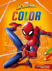 Spider-Man Color kleurblok / Spider-Man Color bloc de coloriage - (ISBN 9789044753554)