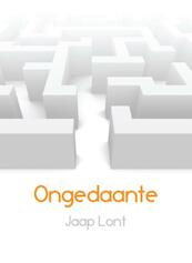 Ongedaante - Jaap Lont (ISBN 9789492421173)
