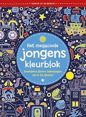 Het megacoole jongens kleurblok - (ISBN 9789044743692)
