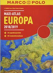 MARCO POLO Maxi-Atlas Europa 2018/2019 - (ISBN 9783829737333)