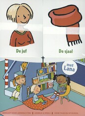 Woordjes leren met Lana - School - Boek + woordkaarten - Silke Snoeck (ISBN 9789059244856)