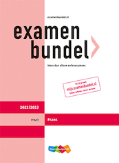 Examenbundel vwo Frans 2022/2023 - (ISBN 9789006639766)
