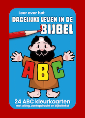 Leer het dagelijks leven in de Bijbel ABC kleurkaarten - (ISBN 7448117695635)
