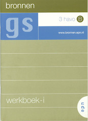 Bronnen B 3 Havo Werkboek-i - (ISBN 9789011081741)