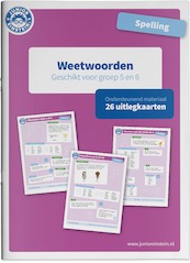 Spelling Ondersteunend Materiaal Weetwoorden groep 5 en 6 - (ISBN 9789492265852)