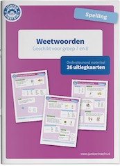 Spelling Weetwoorden Ondersteunend Materiaal groep 7 en 8 - (ISBN 9789492265869)