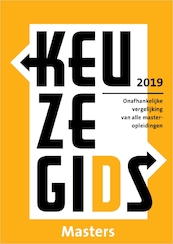 Keuzegids Masters 2019 - (ISBN 9789087610760)