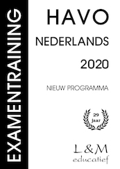 Examentraining Havo Nederlands 2020 - Gert P. Broekema (ISBN 9789054894223)