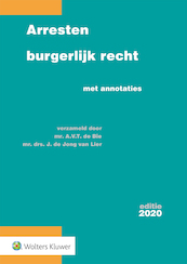 Arresten burgerlijk recht editie 2020 - (ISBN 9789013157215)
