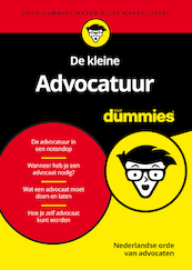 De kleine Advocatuur voor Dummies - NOvA (ISBN 9789045356624)