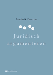 Juridisch argumenteren - Frederik Peeraer (ISBN 9789463711708)