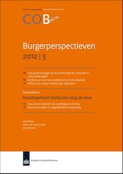 Burgerperspectieven 2012-3 - Paul Dekker, Pepijn van Houwelingen, Evert Pommer (ISBN 9789037706222)