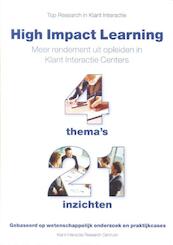 High impact learning - (ISBN 9789491390050)