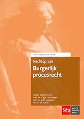 Rechtspraak Burgerlijk procesrecht - (ISBN 9789012402415)