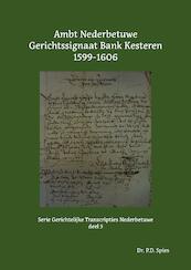 Ambt Nederbetuwe Gerichtssignaat Kesteren 1599-1606 - P.D. Spies (ISBN 9789463455404)
