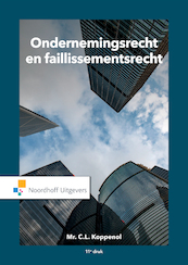 Ondernemingsrecht en faillissementsrecht - C.L. Koppenol (ISBN 9789001994549)