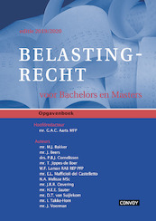 Belastingrecht Bachelors Masters 2019-2020 Opgavenboek - G.A.C. Aarts (ISBN 9789463171694)