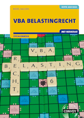 VBA Belastingrecht Opgavenboek 2021/2022 - C.J.M. Jacobs (ISBN 9789463172622)